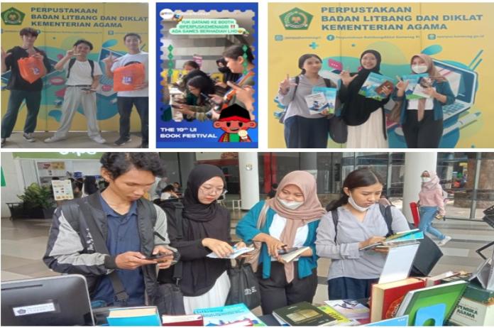 Sepekan Perpustakaan Kemenag di UI Book Festival