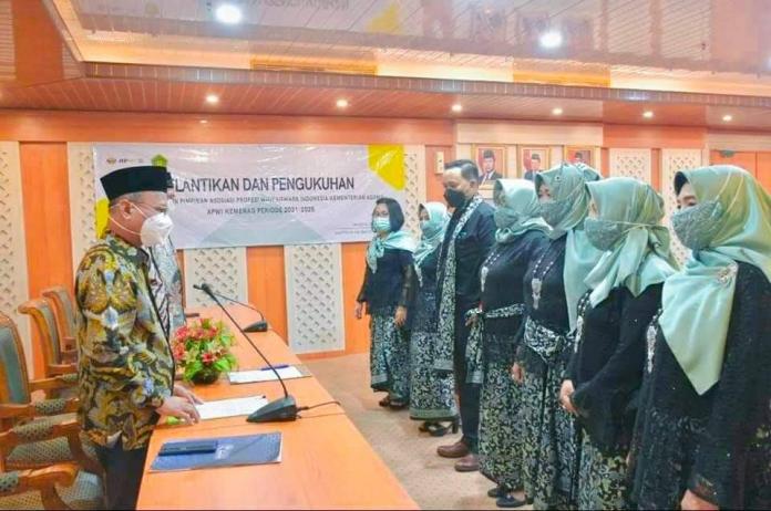 Pengurus APWI Kemenag Dilantik, Kaban: Widyaiswara Paling Bertanggung Jawab Terhadap Peningkatan Kompetensi SDM
