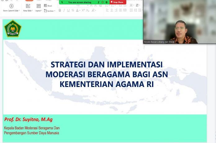 Website Satker Kemenag Wajib Jadi Sarana Informasi Moderasi Beragama
