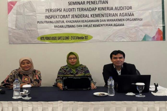 Puslitbang LKKMO Seminarkan Hasil Survei Persepsi Auditee terhadap Kinerja Auditor Itjen