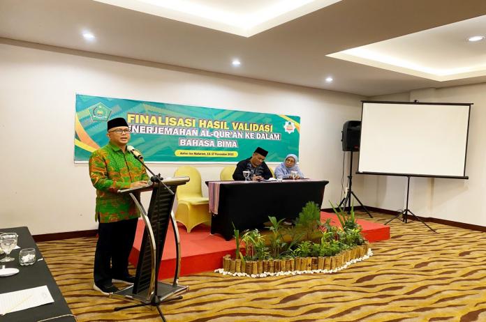 Terjemah Al-Qur’an Bahasa Bima Tuntas di Akhir Tahun