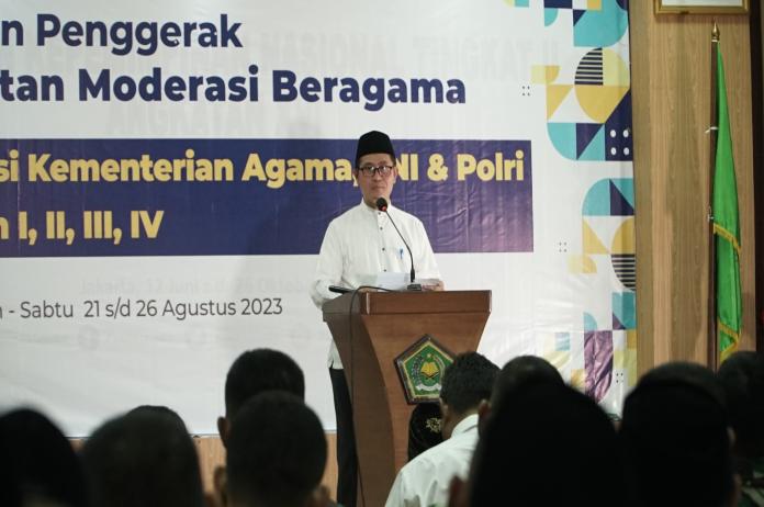 Gandeng TNI dan Polri, Pusdiklat Kemenag Latih Penggerak Moderasi Beragama