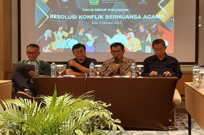 Upaya Bersama Menuju Harmoni, Puslitbang Bimas Agama Selenggarakan FGD Resolusi Konflik Bernuansa Keagamaan