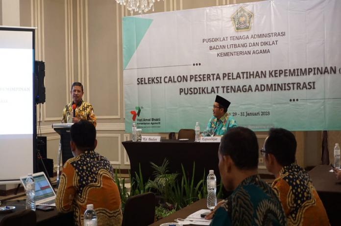 Seleksi Calon Peserta Pelatihan Kepemimpinan, Kaban Suyitno: Pemimpin Wajib Menjadi Role Model