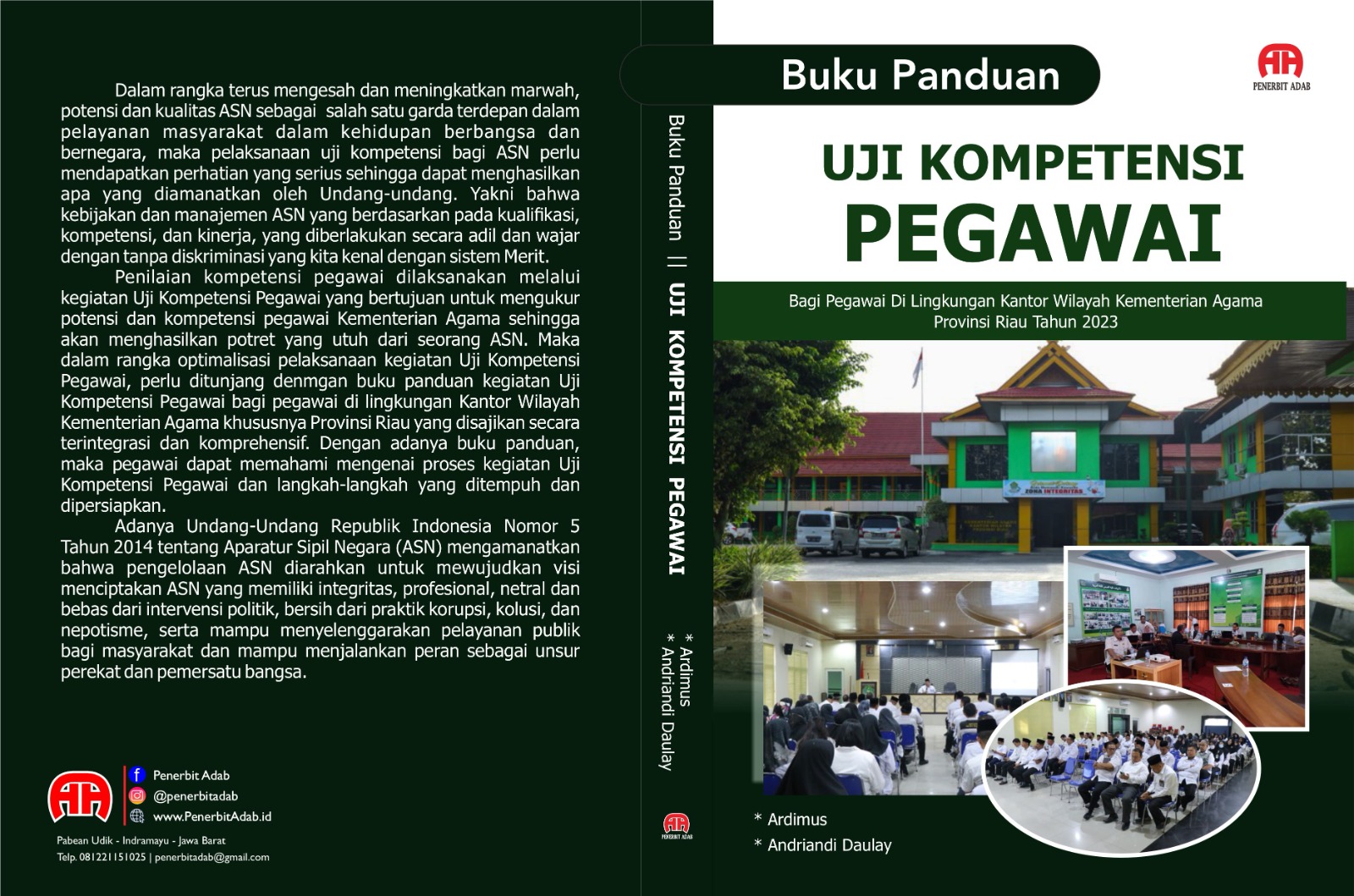 Panduan Uji Kompetensi Pegawai bagi Pegawai di Lingkungan Kantor Wilayah Kementerian Agama Provinsi Riau