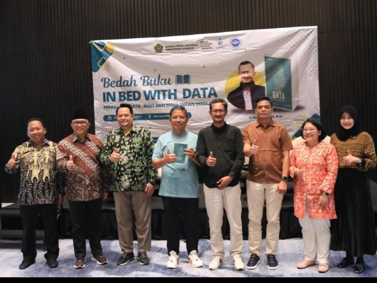 Data Bukan Hanya Angka! Cak Hasan Ungkap Kisah di Balik Produksi Data dalam Buku Barunya