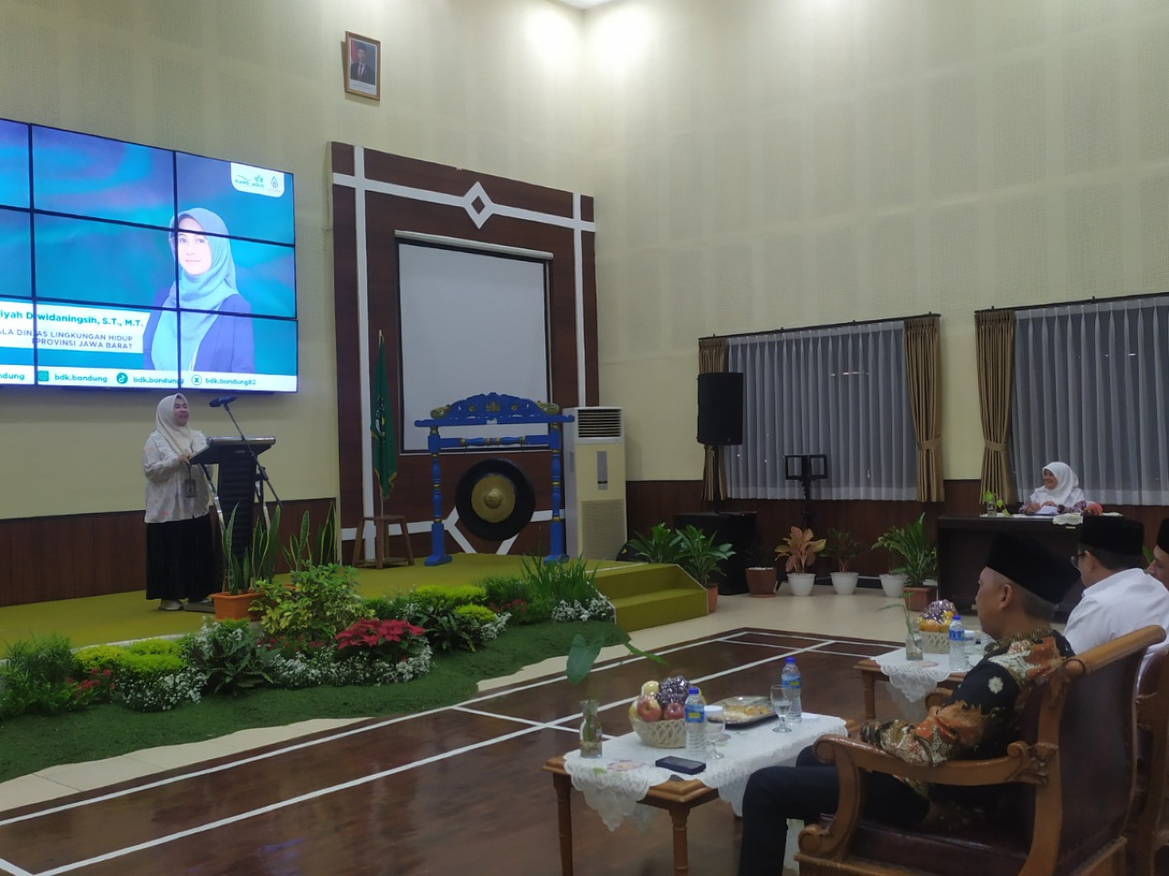 Dinas Lingkungan Hidup Jabar Apresiasi BDK Bandung Luncurkan Program Eco-Campus

