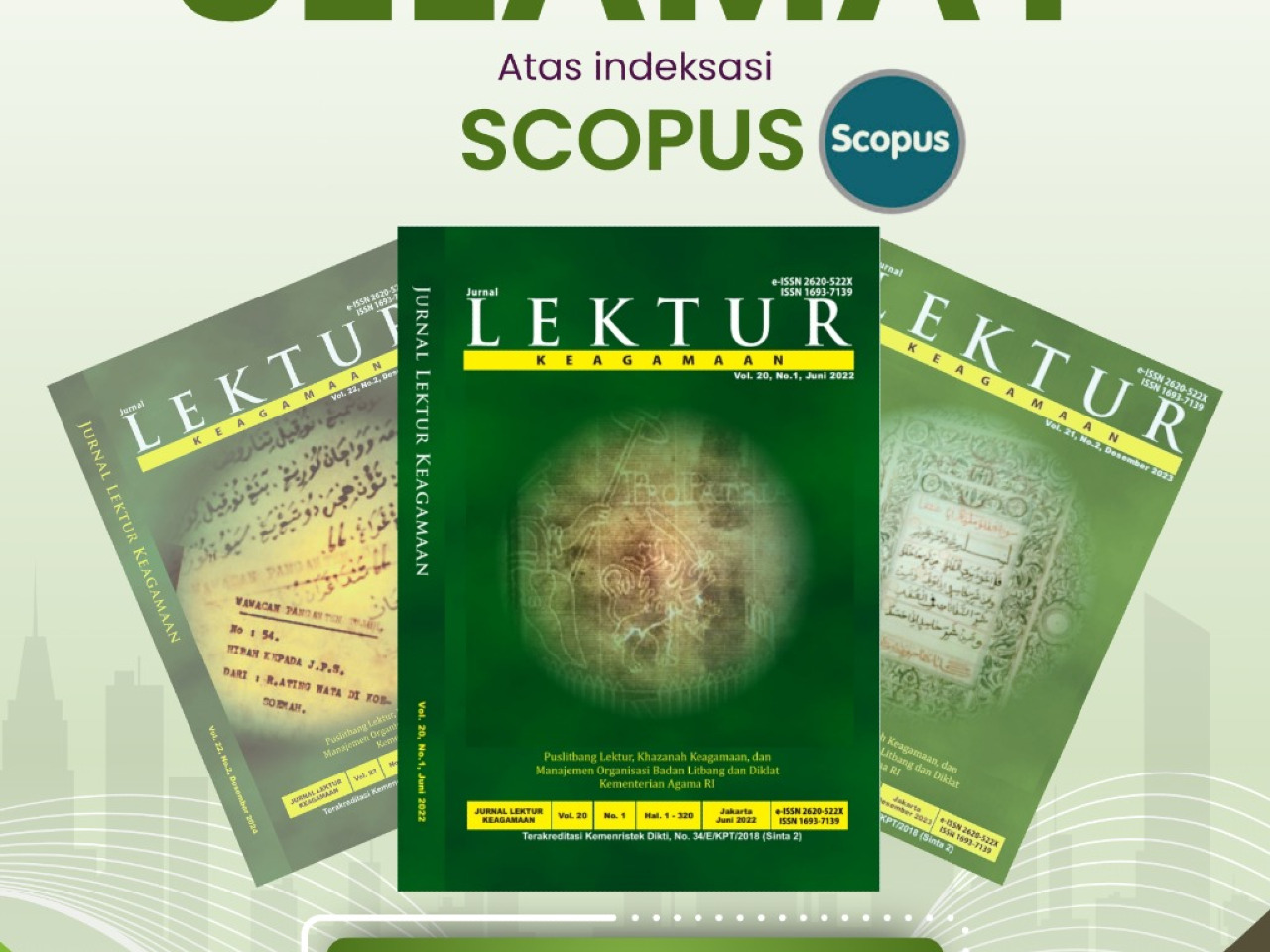 Jurnal Lektur Keagamaan Resmi Terindeks Scopus, Tonggak Sejarah Baru Publikasi Ilmiah Kementerian Agama

