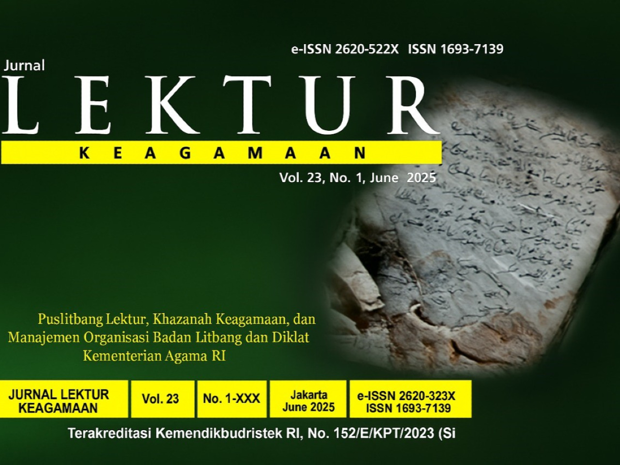 Jurnal Lektur Keagamaan Terbitkan Edisi Perdana Pascaterindeks Scopus
