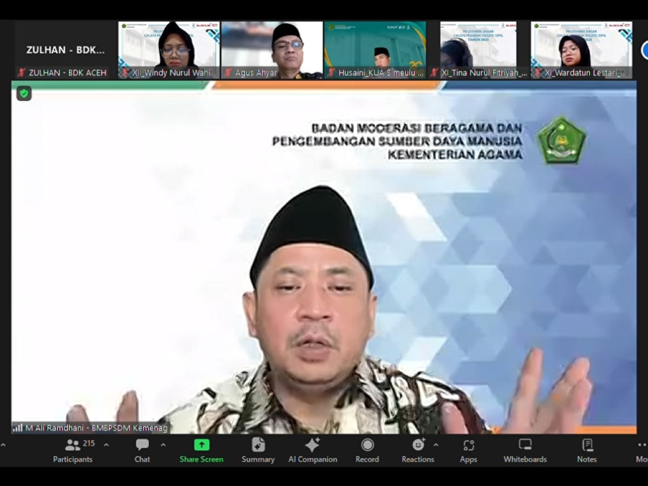 Kemenag Targetkan Cetak ASN 'Insan Kamil' dengan Kecerdasan Paripurna