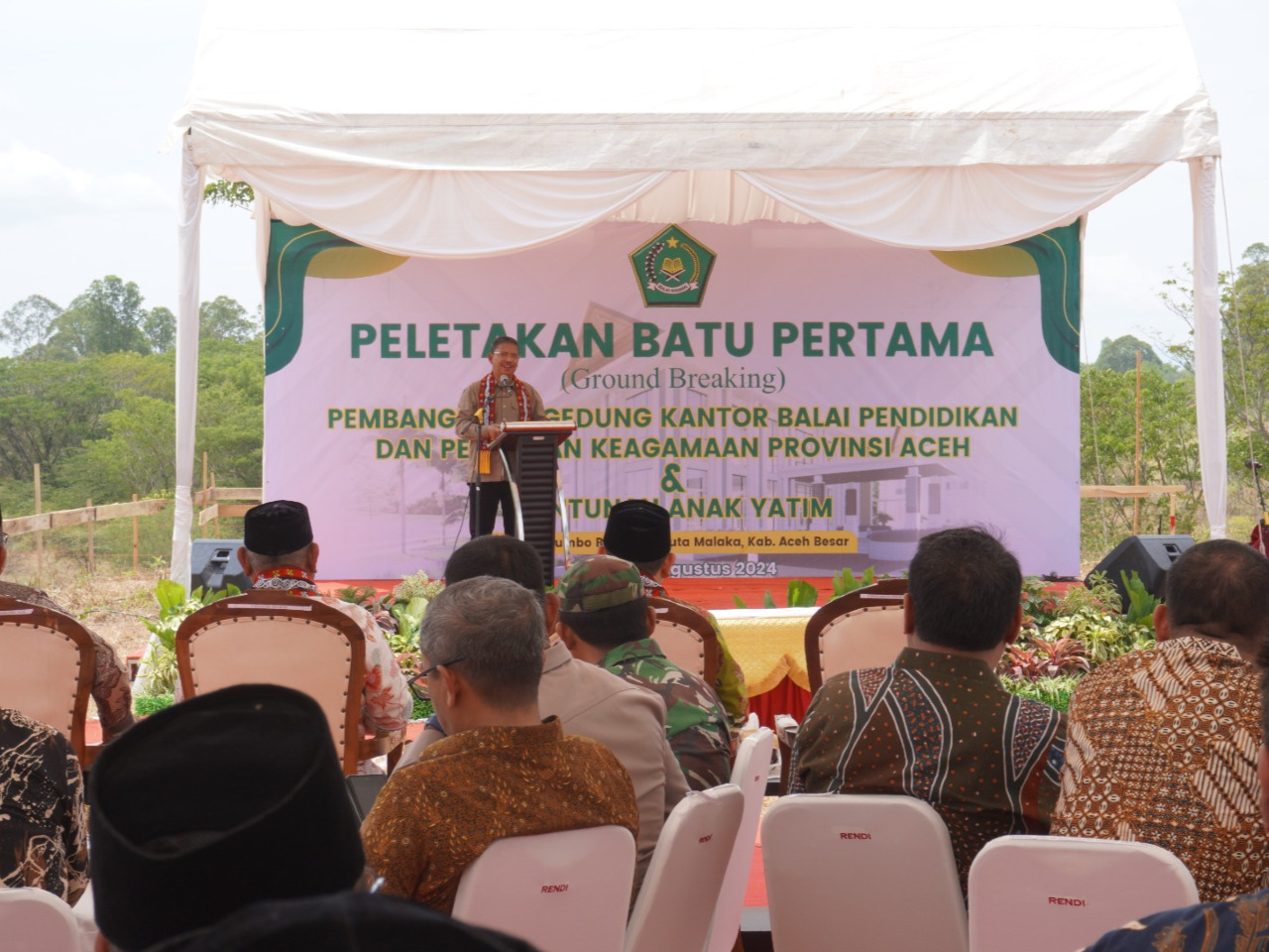 Legasi bagi Masyarakat Aceh, Ini Pesan pada Pembangunan BDK