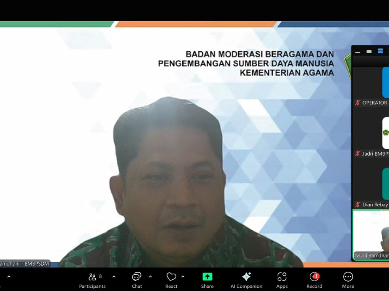 Moderasi Beragama Pilar Kehidupan Berbangsa