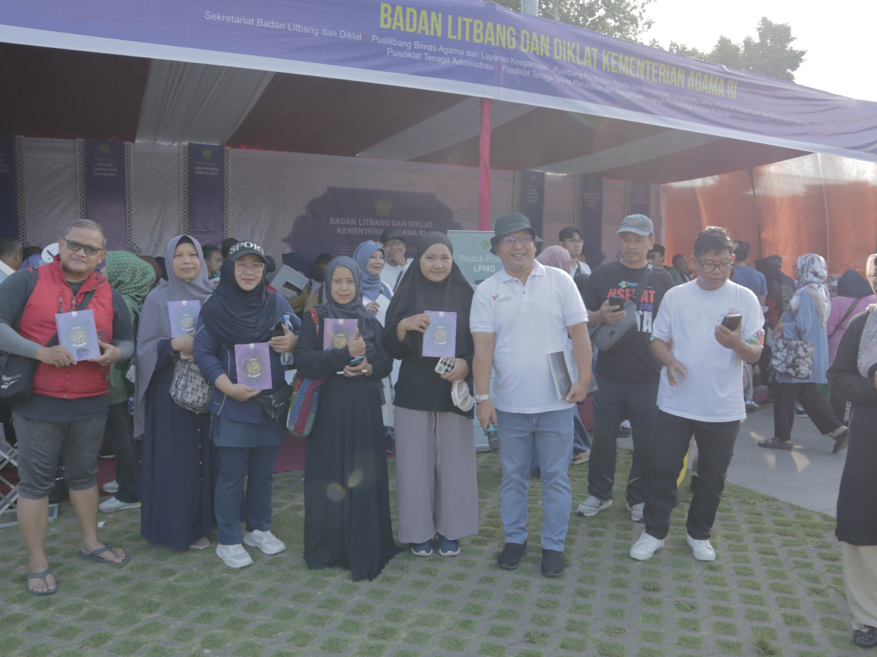 Pameran Balitbang Diklat di Alun-alun Kota Bogor Raih Apresiasi Masyarakat Luas