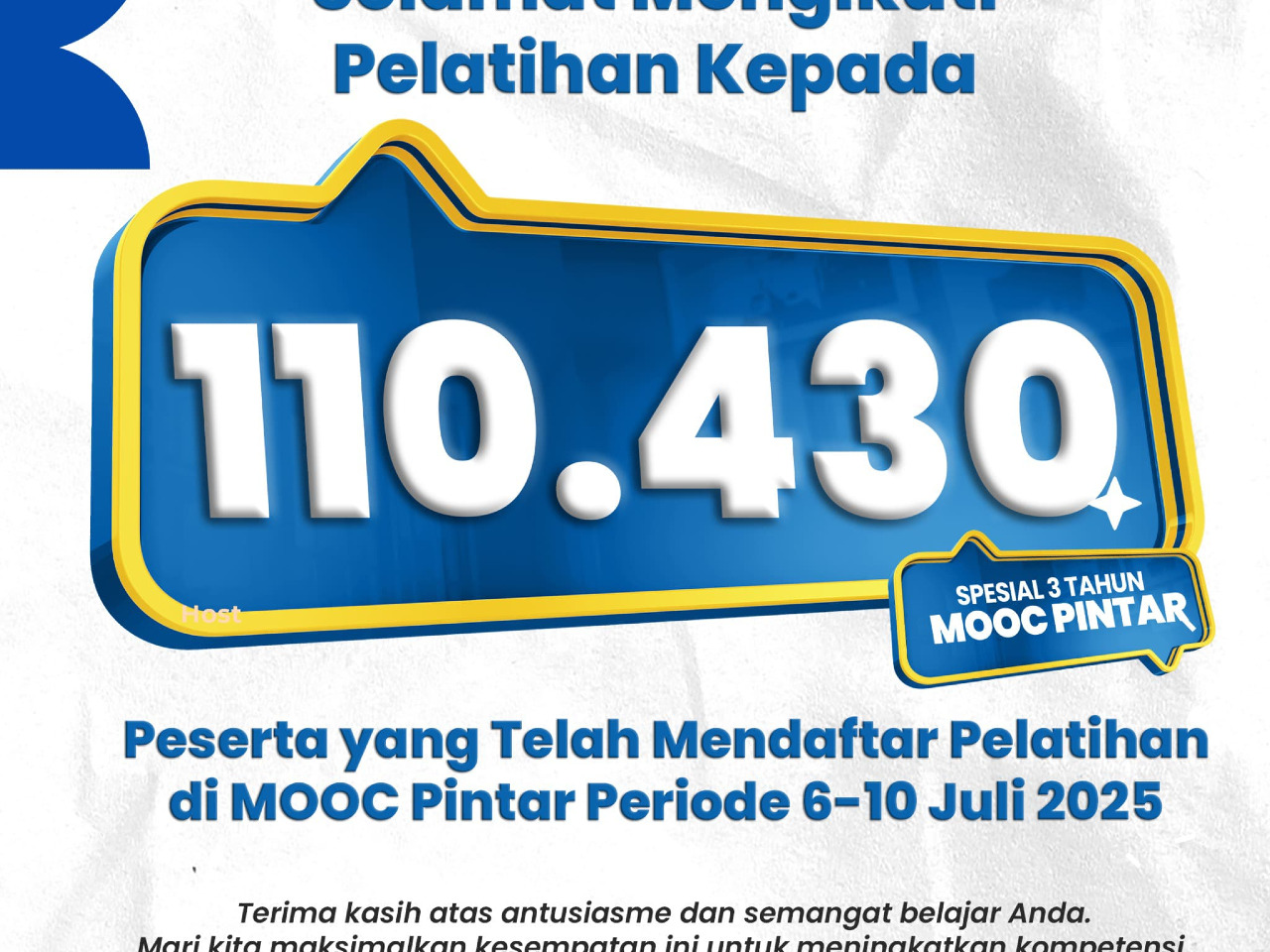 Pelatihan Digital Terfavorit! MOOC PINTAR Jadi Magnet 110.430 SDM Kemenag