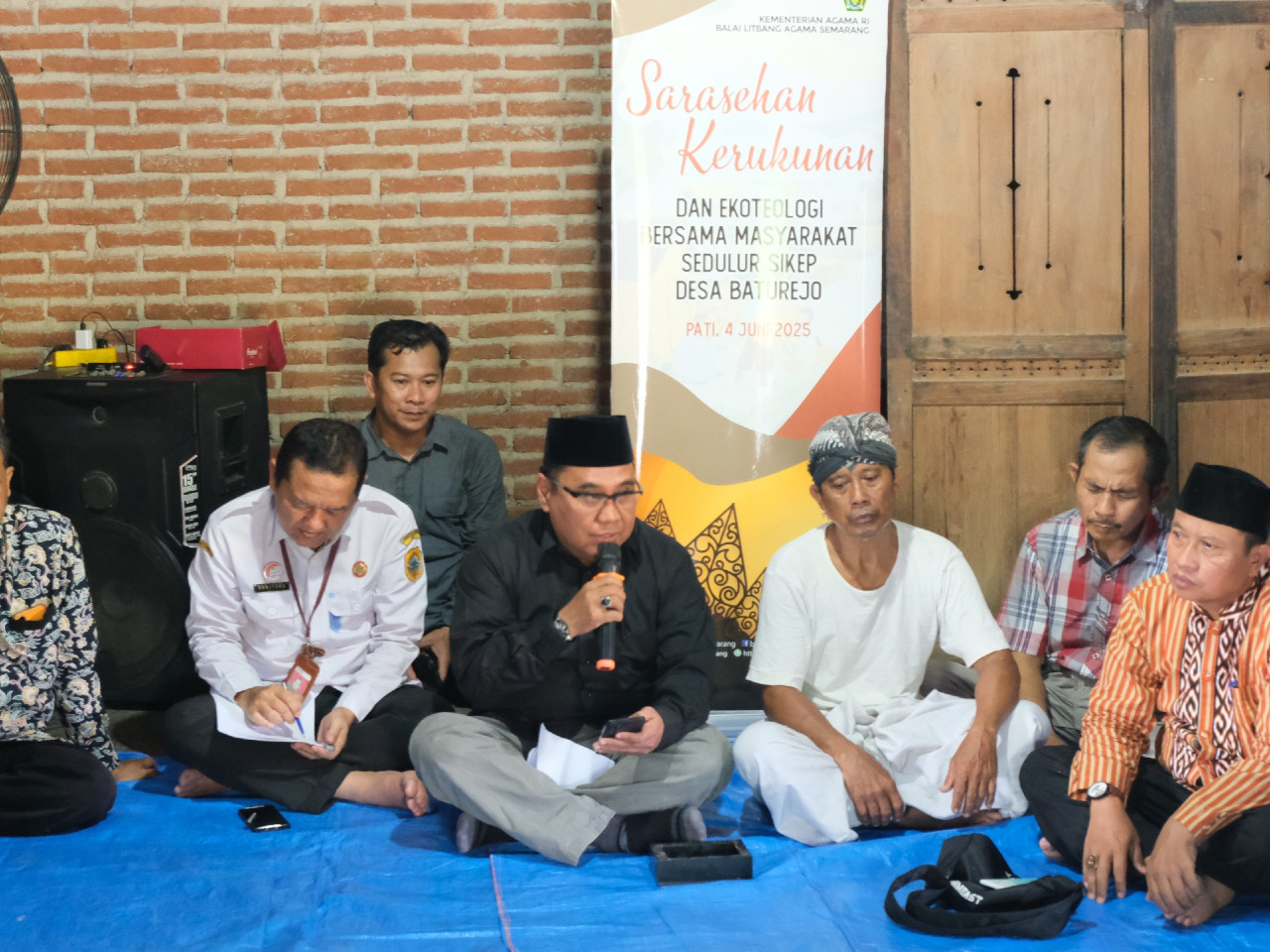 Perkuat Harmoni Sosial di Sedulur Sikep, BLA Semarang Angkat Moderasi Beragama dan Ekoteologi

