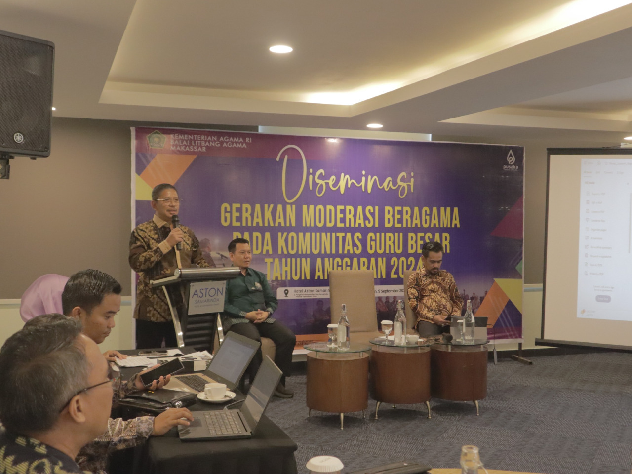 Perkuat Moderasi Beragama, 30 Guru Besar Ikuti Diseminasi di Samarinda