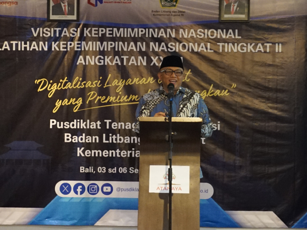 Visitasi Kepemimpinan Nasional, Dukung Networking Guna Tingkatkan Digitalisasi Layanan Umat